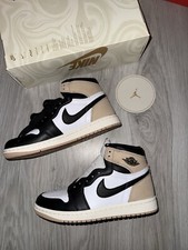 (W) Jordan 1 Hi OG Latte Size 4 *No lid*