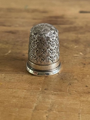 Sterling silver thimble - sterling,