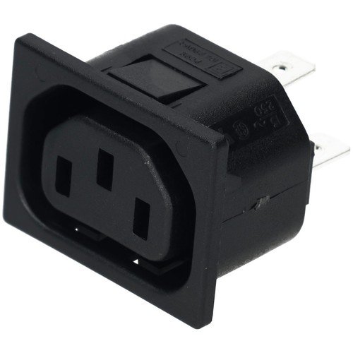 Bulgin iec socket - iec, mount