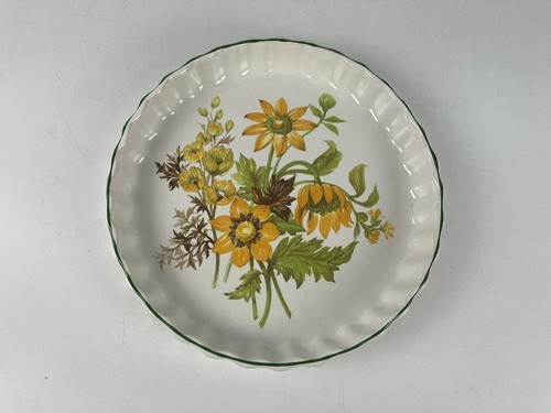 Vintage floral ceramic deep - ceramic,