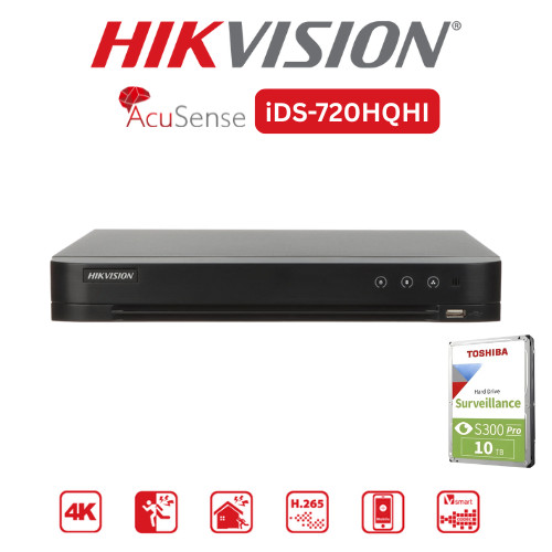 Hikvision dvr turbo 5mp - hikvision,