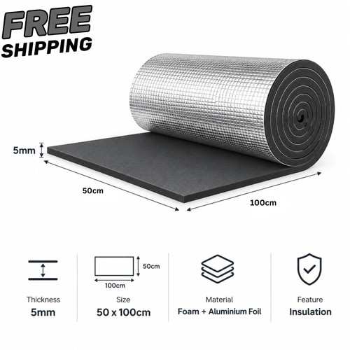 50m self adhesive thermal - 50m,