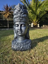 Stone garden buddha ornament - stone,