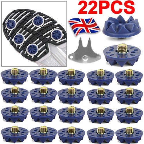 22x blue cricket spikes - spikes, screw