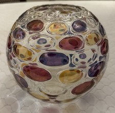 Vtg Nemo Borske Sklo Vase Max