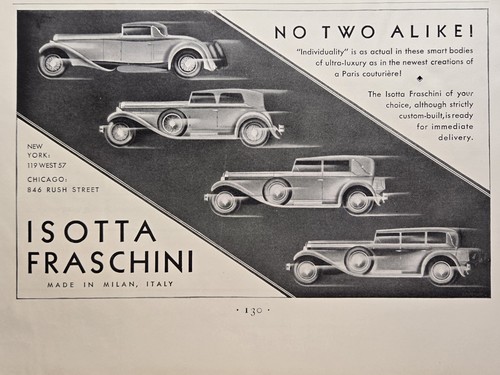Isotta fraschini cars - isotta,
