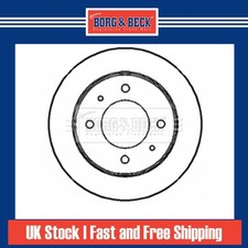 2x Brake Discs Solid For