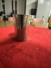 Norwegian Mandal Silver Spirit Measure Marked With Its Name, The Base Marked 6.