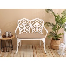 Cast Aluminum Garden Bench