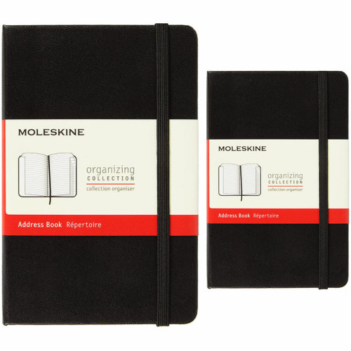 Moleskine address book black - -,