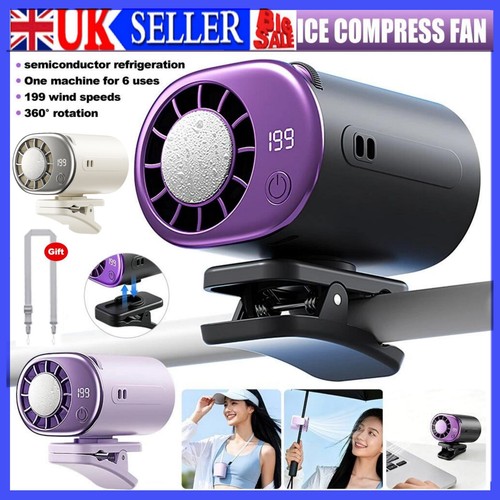 2026 portable clip - on, cooling