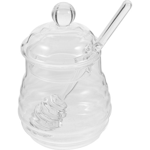 Empty honey bottles - honey, pot-