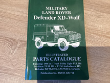 Landrover Wolf XD Spares Manual