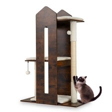 120CM Tall Wooden Cat Tree