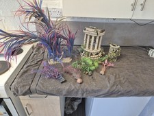 LARGE AQUARIUM FISH TANK ACCESSORIES JOBLOT