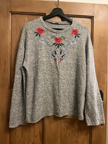 Zara jumper floral - zara,