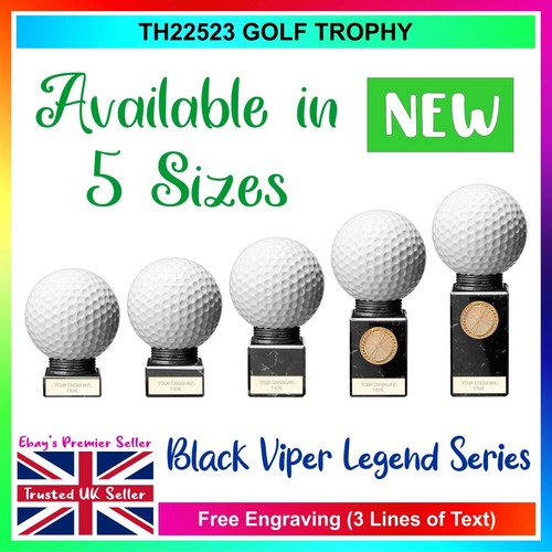Golf trophy black viper - black,