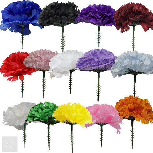 Carnation picks artificial - carnation,