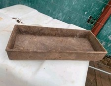 Reclaimed Cast Iron trough/planter 100mm deepx300mm widex 700mm 