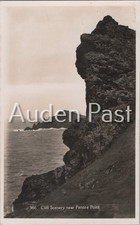Vintage postcard cliff - vintage,