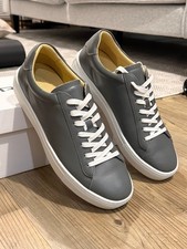 Reiss Finley Leather Trainers