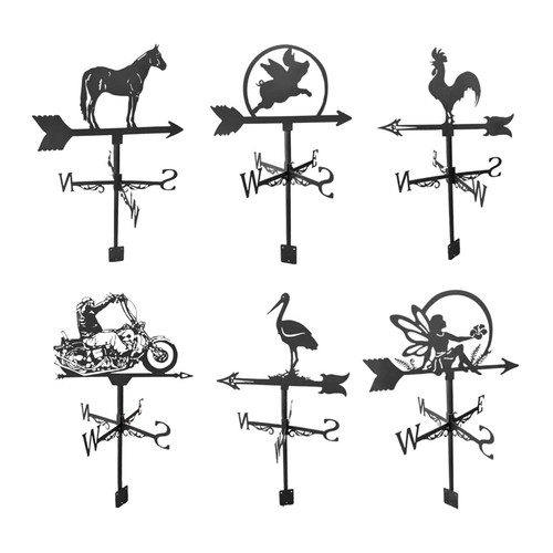 Retro metal weather vane - metal,