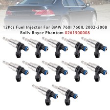 12Pcs Fuel Injector For BMW