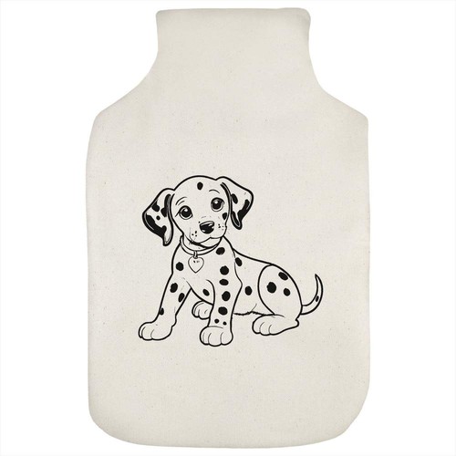Dalmatian puppy hot - hot, water