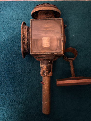 Genuine vintage coach lamp - vintage,