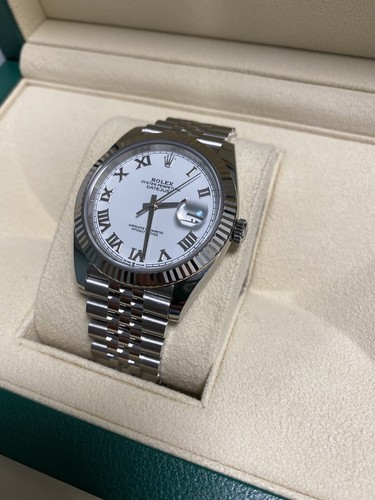 Rolex datejust 126334 white - rolex,