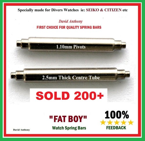 5mm thick for fat - thick,