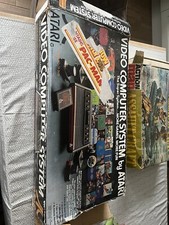 Atari CX-2600 Console Woody - 2 Joystick Controllers - Original Boxed Atari 2600