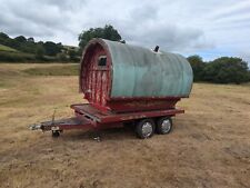 Traditional Bow Top Gypsy Caravan- On trailer