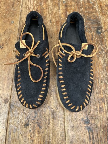 Vizvim men black suede - men’s,