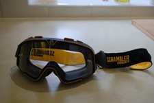 Ducati Scrambler Genuine Goggles - By 100% The Barstow - On-road Off-road Enduro