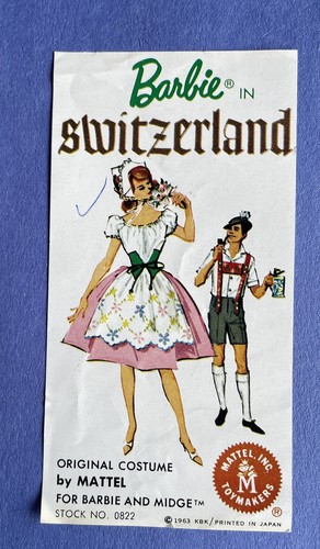 Vintage barbie switzerland - barbie, in