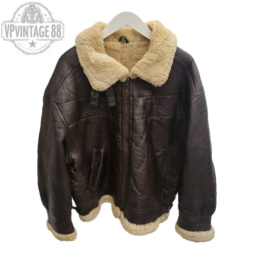 Vintage aviator bomber - b-3,