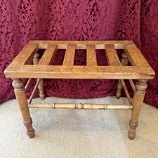 Victorian Oak Luggage Rack