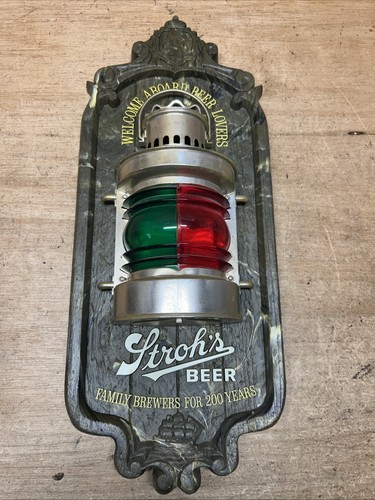 Stroh beer nautical lighted - nautical,