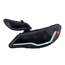 Pair LED Headlights For Honda