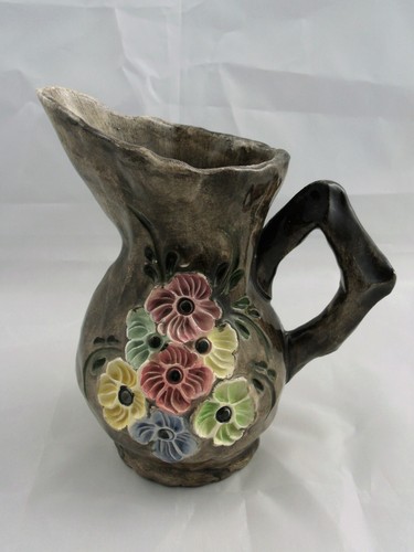 Pretty ceramic pitcher vase - ceramic,