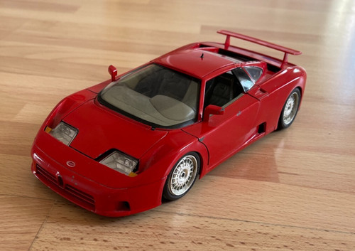 Bburago bugatti 11gb - bburago, red