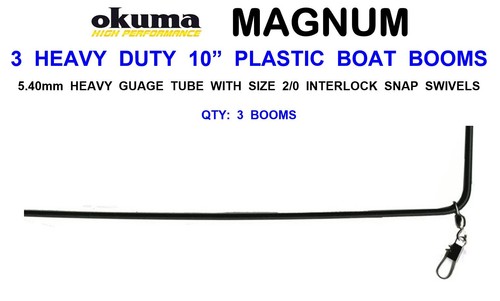 Okuma magnum heavy duty - duty, 10"
