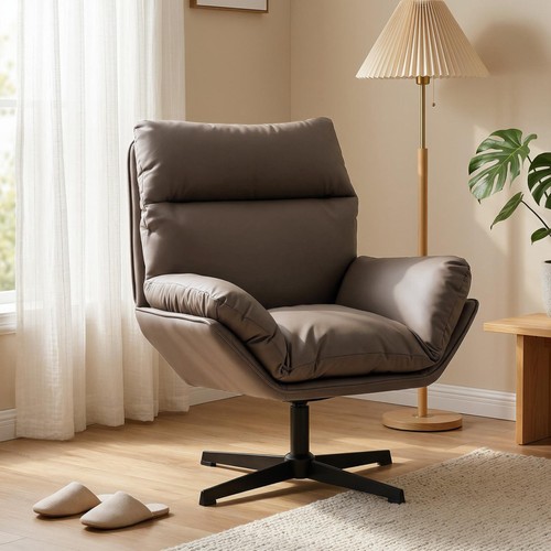Homcom accent chair with 360 - chair,