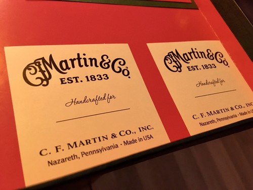 Martin 1833 label - martin,