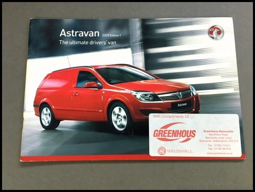 2009 vauxhall astravan van - vauxhall,