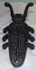 Cast Iron Beetle/scarab, Boot/Wellie  boot jack - Black 