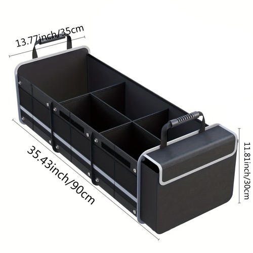 Car boot organiser with - car,