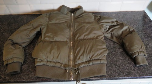 Topshop green padded puffer - padded,