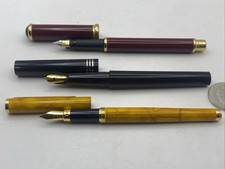 x3 Vintage Fountain Pens